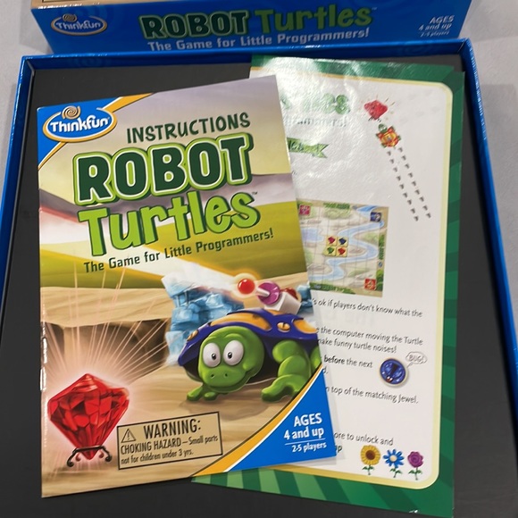 Robot Turtles, The Game for Little Programmers, ages 4 and up, all parts - Picture 2 of 5
